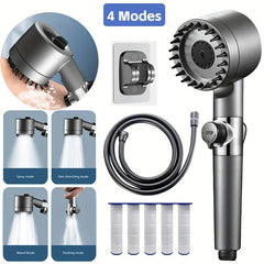 4 Modes Showerhead